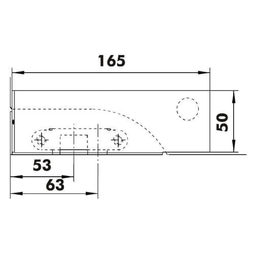 051 Bottom Patch with Italian Spindle Adaptor