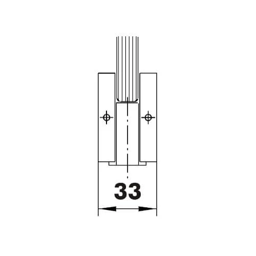 051 Bottom Patch with Italian Spindle Adaptor