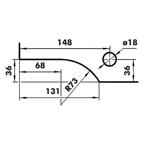 051 Bottom Patch with Italian Spindle Adaptor