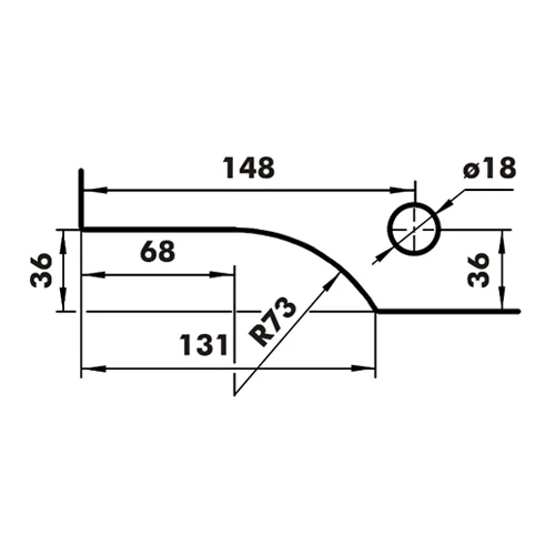 CASMA 051 D Bottom Patch with Adaptor
