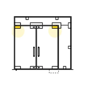 CASMA 052 Top Patch fitting with Adaptor