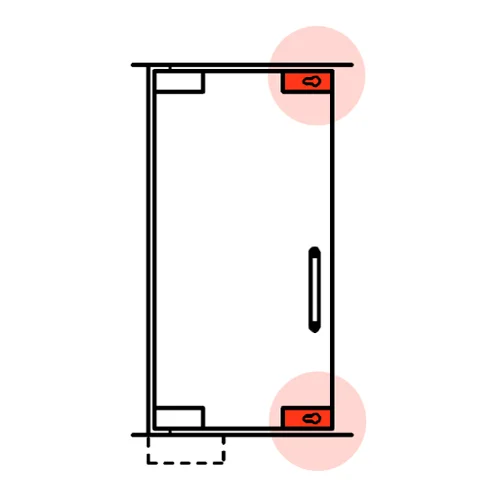 CASMA 053 Corner Patch with Lock