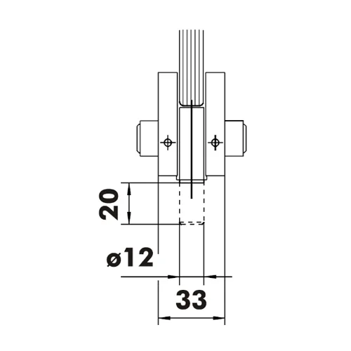CASMA 053 Corner Patch with Lock