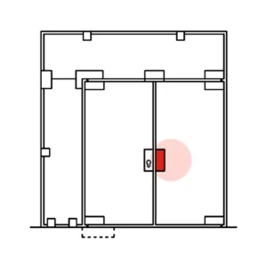 CASMA 067 Vertical Centre Lock Shot Keep