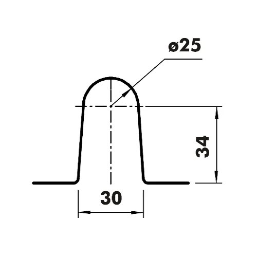 CASMA 078 Bottom Fixing Clamp