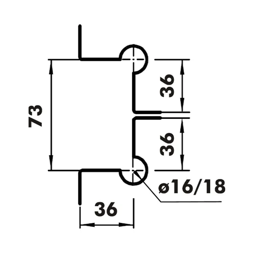 CASMA 079 Jamb Fixing Clamp
