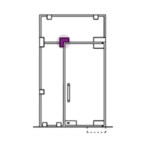 CASMA 082 Transom Side Panel Patch with Stop