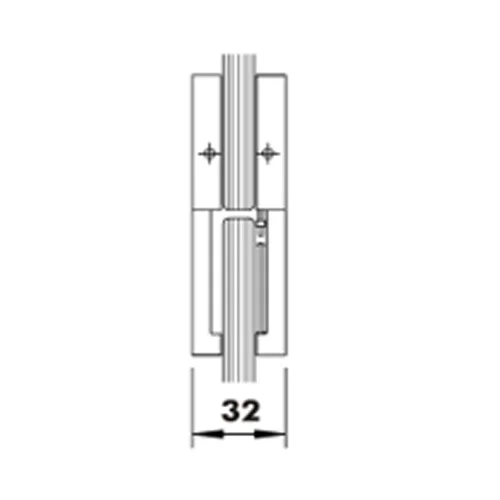 CASMA 082 Transom Side Panel Patch with Stop