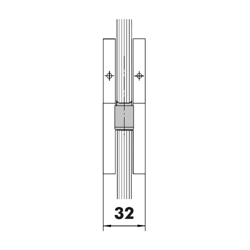CASMA 083 Transom/Side Panel Patch with Pivot