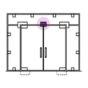 CASMA 087 Transom Double Door Stop