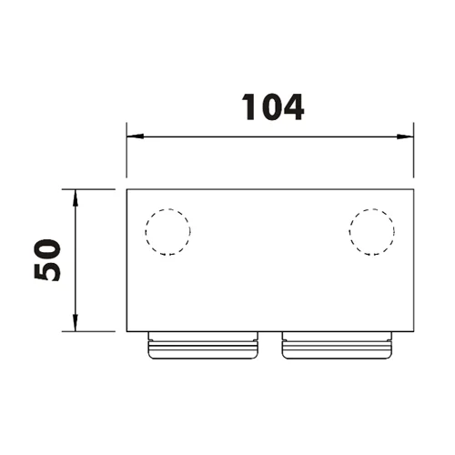 CASMA 087 Transom Double Door Stop