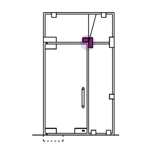 CASMA 091 Transom Side Panel Patch with Fin