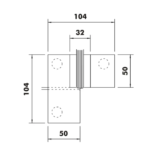 CASMA 092 Transom Side Panel Patch with Fin