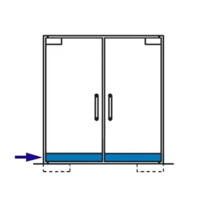 CASMA Bottom Door Rail Locking