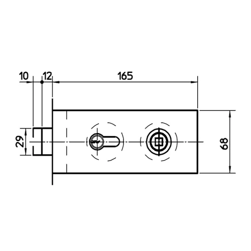 CASMA 15100 Quadra Locking Latch