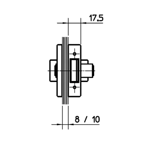 CASMA 15100 Quadra Locking Latch
