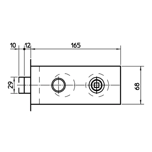 CASMA 15106 Quadra Locking Latch