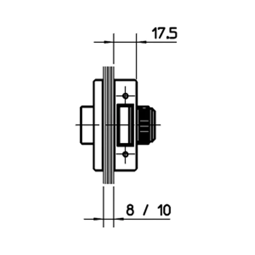 CASMA 15106 Quadra Locking Latch