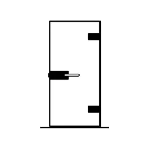 CASMA 15121 Quadra Non-Locking Door Kit