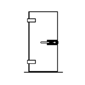 CASMA 15141 Quadra Locking Latch LH