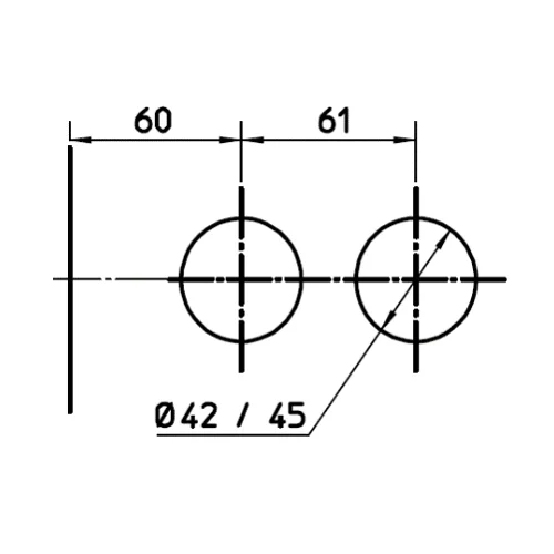 CASMA 15202 Claustra Non-Locking Latch