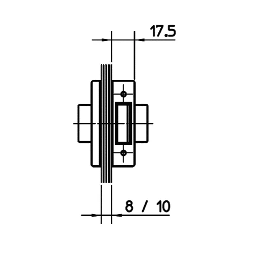 CASMA 15212 Claustra Non-Locking Latch