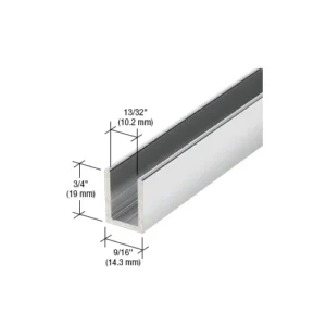 4302P Brite Anodised U Channel