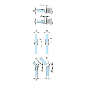 Colcom 8PT1-10 Shower Seal 2.5m