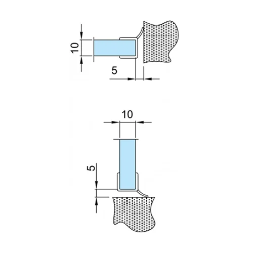 Colcom 8PT1-20 Shower Seal 2.5m