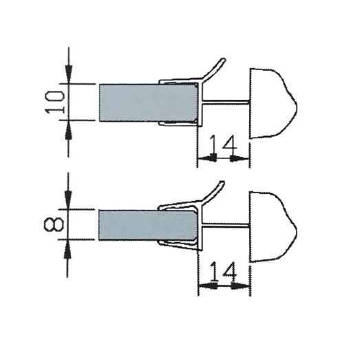 Colcom 8PT1-35 Shower Seal 2.5m
