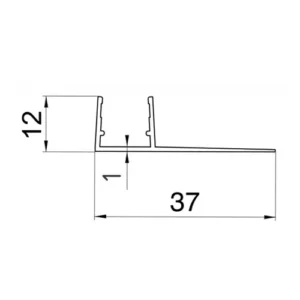 Colcom 8PT8-25 Shower Seal 2.2m