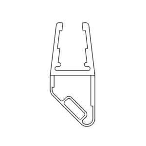 Colcom 8PT8-60/61 Magnetic Shower Seal 2.2m