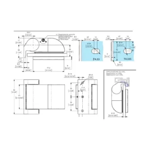 CASMA L-860 Hydraulic Hinge