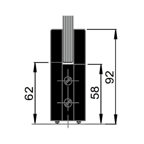 CASMA Bottom Side Panel Rail