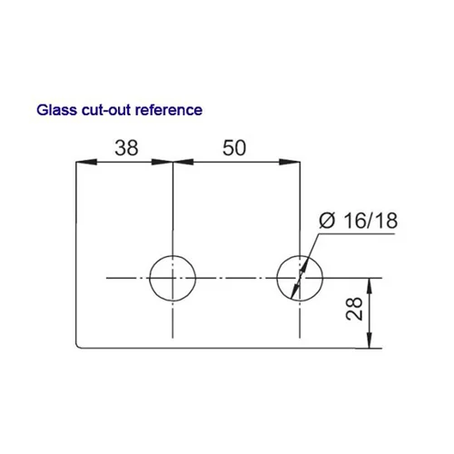 CASMA 12971 Internal Door Pivot Patch