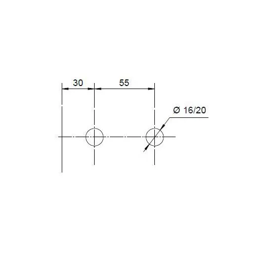 CASMA 13100 Quadra Internal Door Hinge